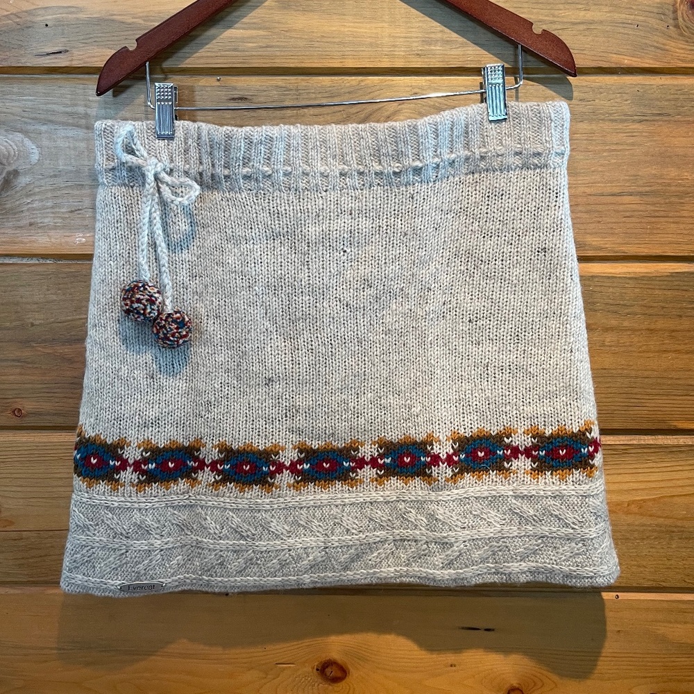 Everest Designs Wool Miniskirt